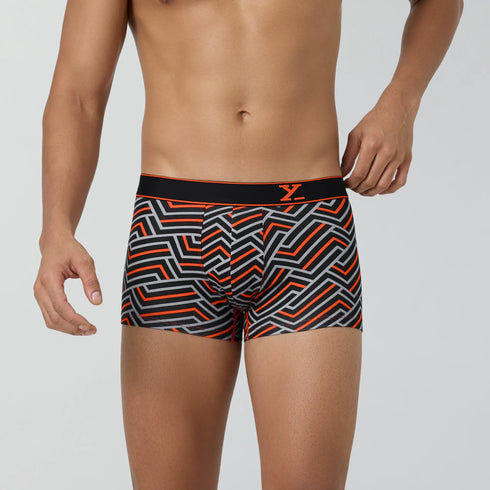XYXX Parallax Cotton Trunks Black Stripes