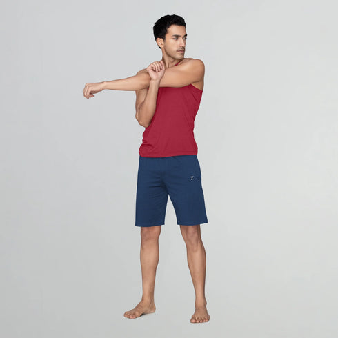 XYXX Ace Modal-Cotton Shorts Estate Blue