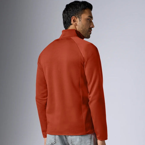 XYXX Alpha Half Zip Sweatshirt Auburn Red