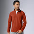 XYXX Alpha Half Zip Sweatshirt Auburn Red