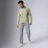 XYXX Alpha Half Zip Sweatshirt Cascade Grey