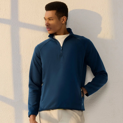 XYXX Alpha Half Zip Sweatshirt Midnight Blue