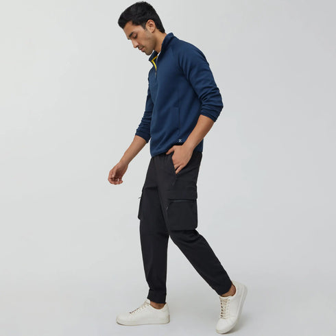 XYXX Alpha Half Zip Sweatshirt Midnight Blue