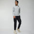 XYXX Alpha Half Zip Sweatshirt Moon Grey