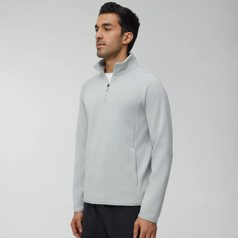 XYXX Alpha Half Zip Sweatshirt Moon Grey