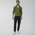 XYXX Alpha Half Zip Sweatshirt Olive Green