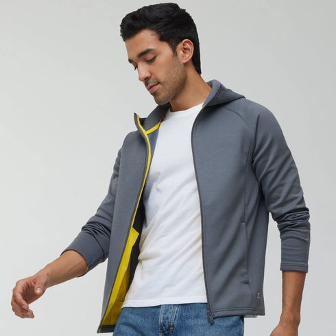 XYXX Alpha Hoodies Jackets Ash Grey