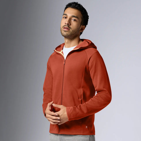XYXX Alpha Hoodies Jackets Auburn Red