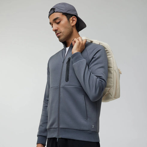 XYXX Alpha Zip Ups Jackets Ash Grey