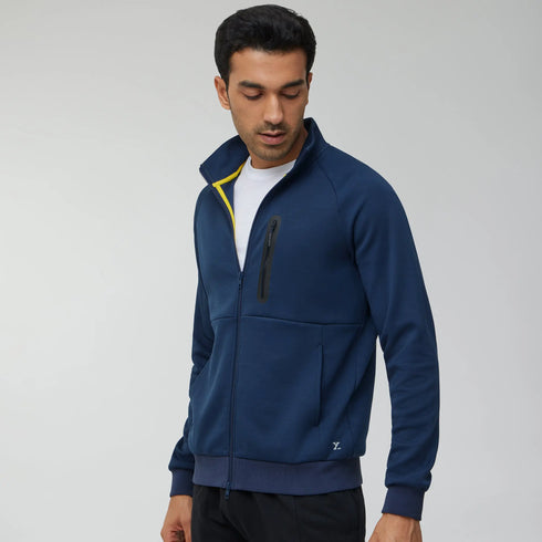 XYXX Alpha Zip Ups Jackets Midnight Blue