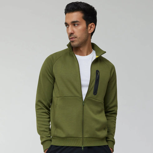 XYXX Alpha Zip Ups Jackets Olive Green