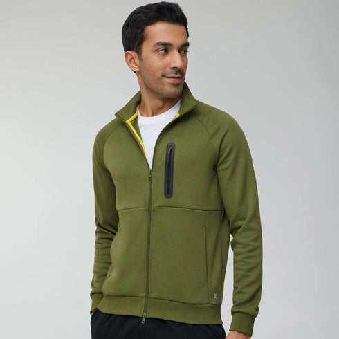 XYXX Alpha Zip Ups Jackets Olive Green