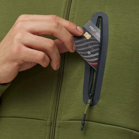 XYXX Alpha Zip Ups Jackets Olive Green
