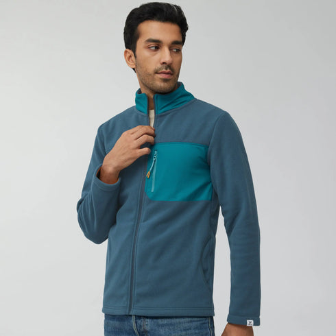 XYXX Alterra Fleece Jackets Sea Blue
