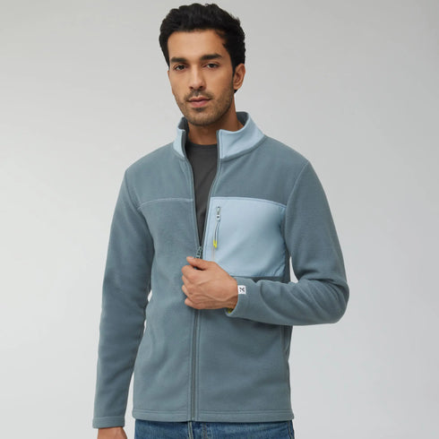 XYXX Alterra Fleece Jackets Storm Blue