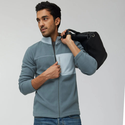 XYXX Alterra Fleece Jackets Storm Blue