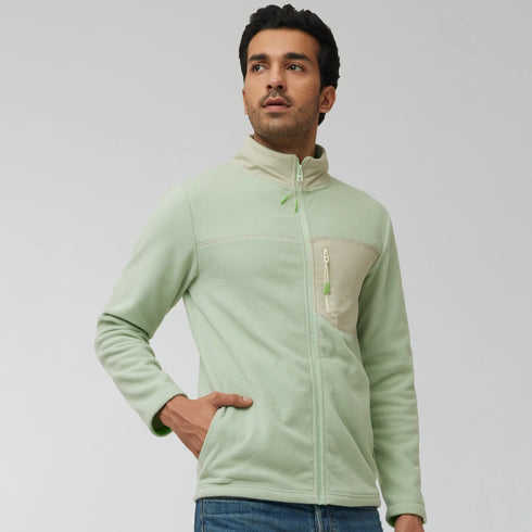 XYXX Alterra Fleece Jackets Tea White