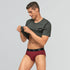 XYXX Apollo Bamboo Cotton Briefs Bold Burgundy