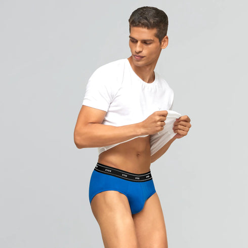 XYXX Apollo Bamboo Cotton Brief Olympic Blue