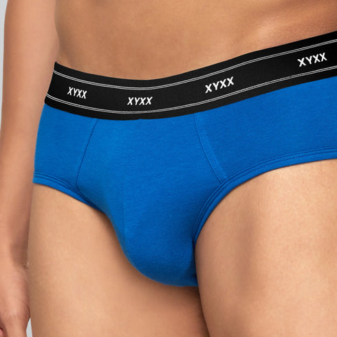 XYXX Apollo Bamboo Cotton Brief Olympic Blue