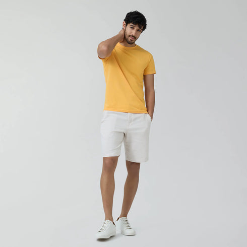 XYXX Code Cotton Rich T-shirts Sunshine Yellow