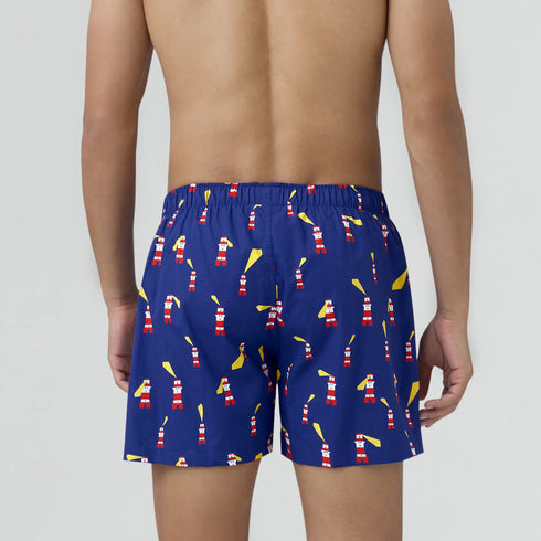 XYXX Remix Cotton Boxers Lighthouse Blue