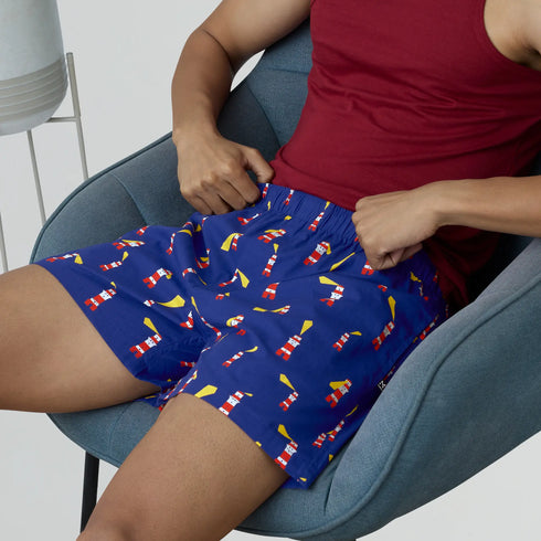 XYXX Remix Cotton Boxers Lighthouse Blue