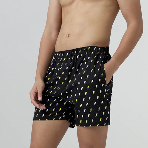 XYXX Remix Cotton Boxers Lightning Black