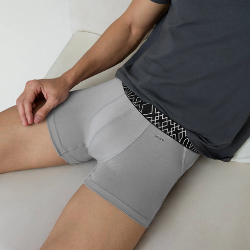 XYXX Sprint Cotton Stretch Trunks Opal Grey