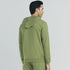 XYXX Cruze French Terry Cotton Hoodie Jackets Olive Green