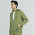 XYXX Cruze French Terry Cotton Hoodie Jackets Olive Green