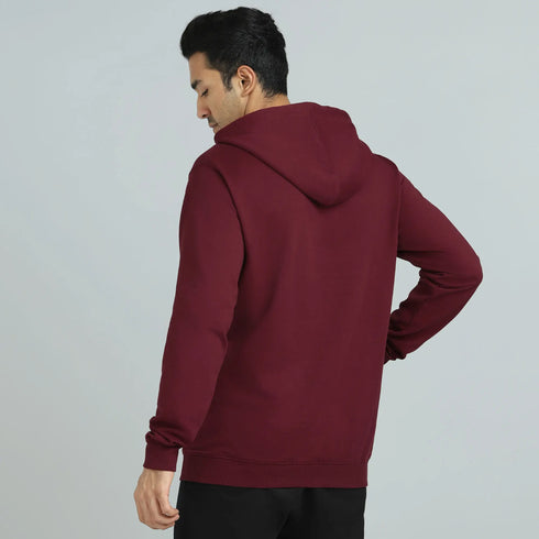 XYXX Cruze French Terry Cotton Hoodies Auburn Red
