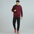 XYXX Cruze French Terry Cotton Hoodies Auburn Red