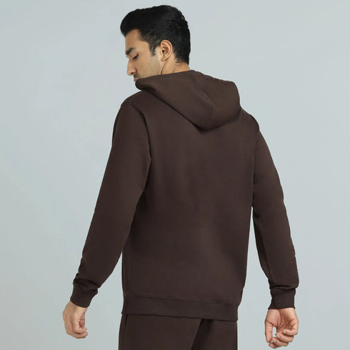 XYXX Cruze French Terry Cotton Hoodies Malt Brown