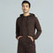 XYXX Cruze French Terry Cotton Hoodies Malt Brown