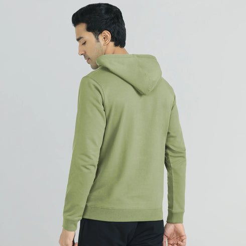 XYXX Cruze French Terry Cotton Hoodies Olive Green
