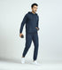 XYXX Cruze French Terry Cotton Hoodie and Joggers Co-Ord Set Opal Blue