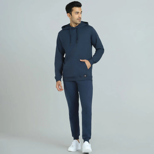 XYXX Cruze French Terry Cotton Hoodies Opal Blue