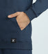 XYXX Cruze French Terry Cotton Hoodie and Joggers Co-Ord Set Opal Blue