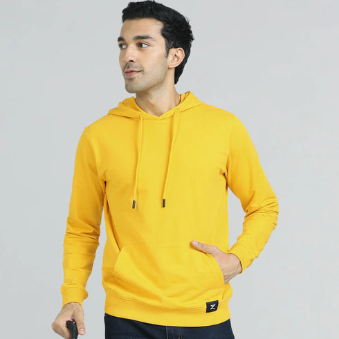 XYXX Cruze French Terry Cotton Hoodies Vivid Yellow