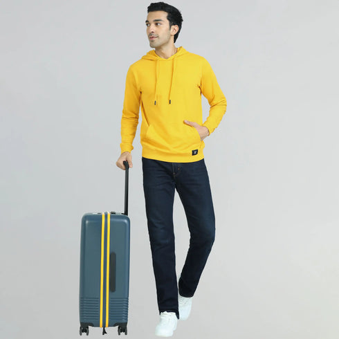 XYXX Cruze French Terry Cotton Hoodies Vivid Yellow