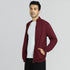 XYXX Cruze French Terry Cotton Zip Ups Auburn Red