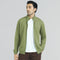 XYXX Cruze French Terry Cotton Zip Ups Olive Green