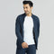 XYXX Cruze French Terry Cotton Zip Ups Opal Blue