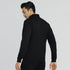 XYXX Cruze French Terry Cotton Zip Ups Pitch Black