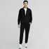 XYXX Cruze French Terry Cotton Zip Ups Pitch Black