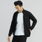 XYXX Cruze French Terry Cotton Zip Ups Pitch Black
