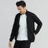 XYXX Cruze French Terry Cotton Zip Ups Pitch Black