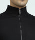 XYXX Cruze French Terry Cotton Zip-Up Jacket and Joggers Co-Ord Set Pitch Black