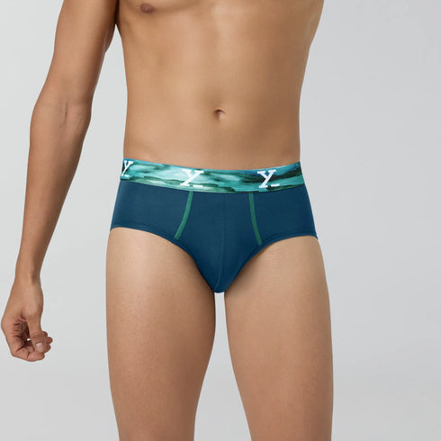 XYXX Dynamo Modal Briefs Ocean Green